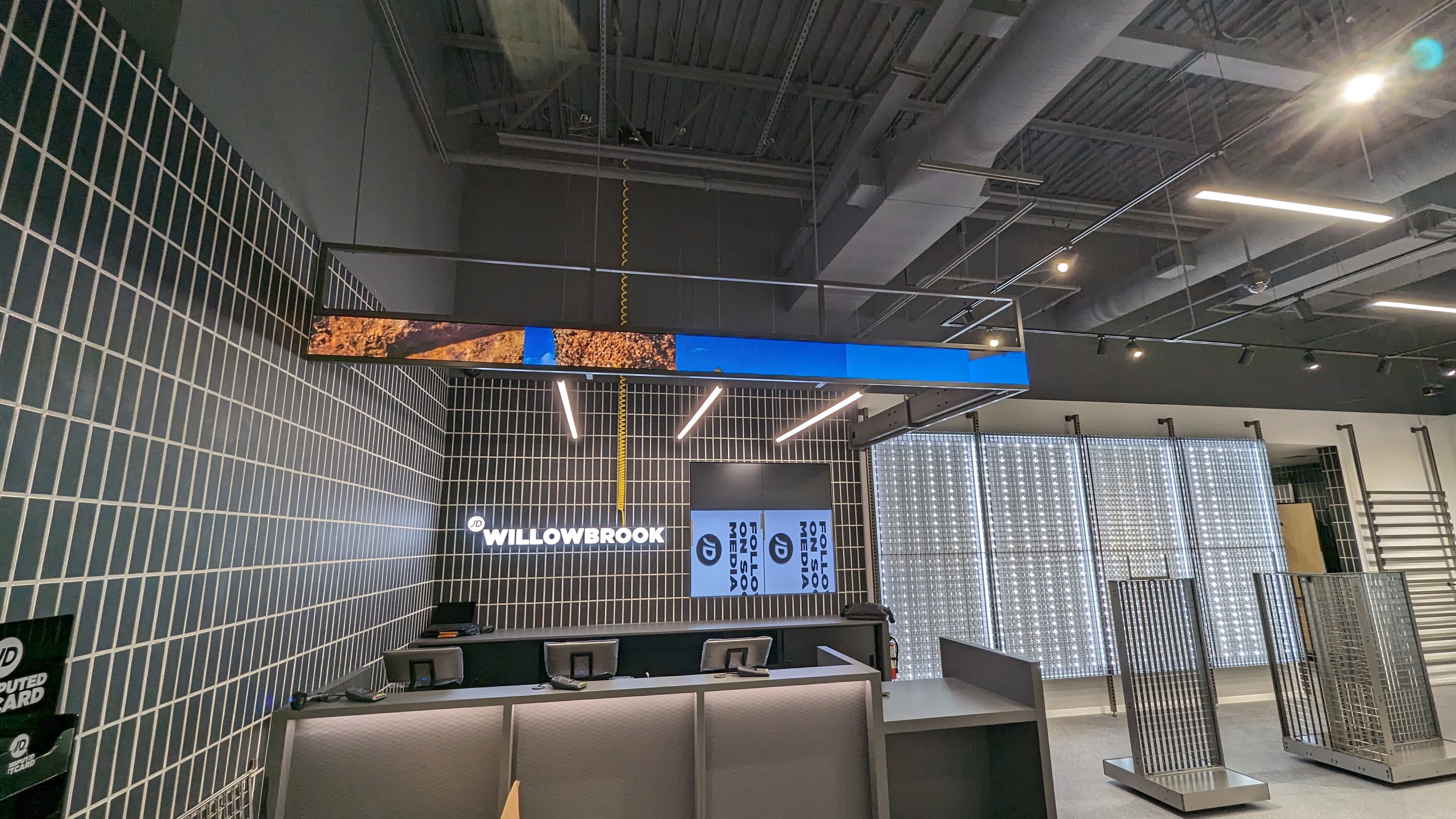 JD Sports Willowbrook store interior